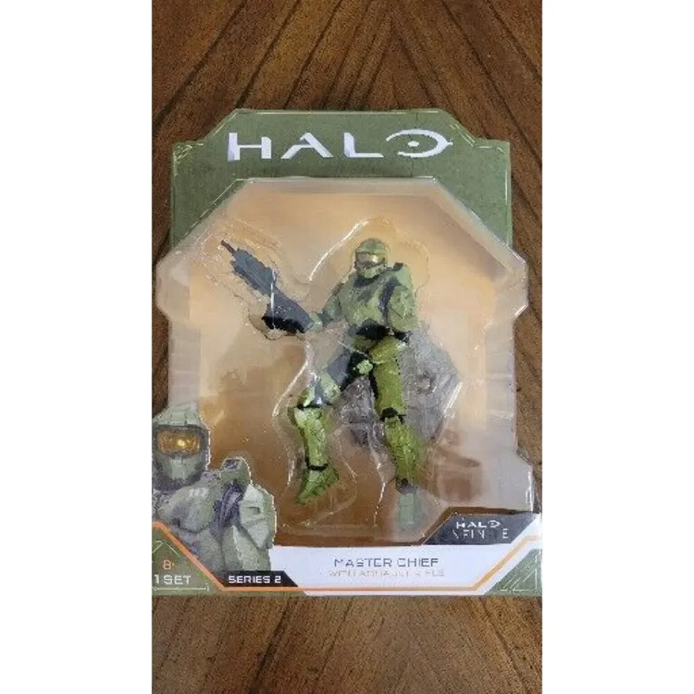 halo infinite master chief figure Series 2 With Assult Rifle‎